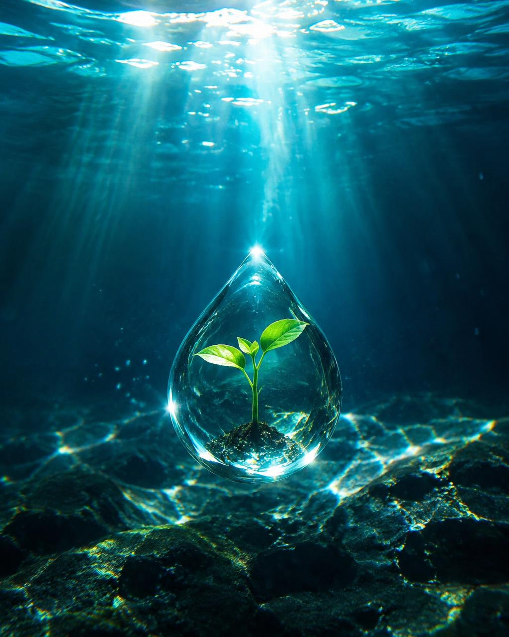 Life: cinematic water imagery